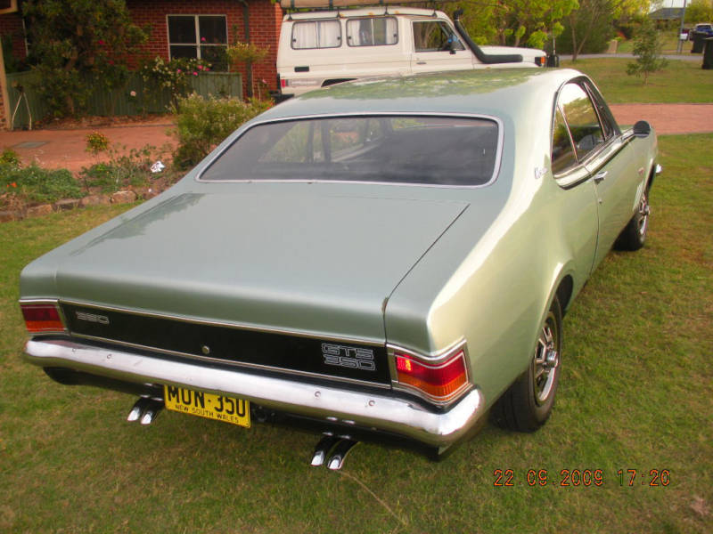 HG Holden in Silver Mist Met — Monaro GTS Coupe 350