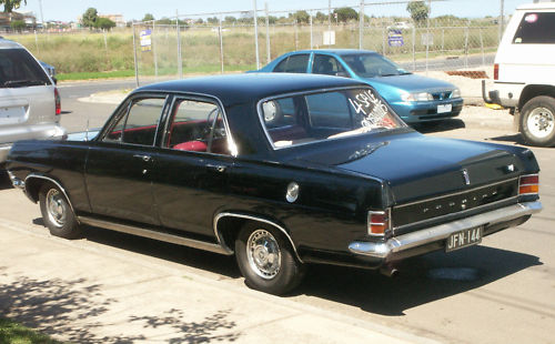 HD Holden in Warrigal Black — Premier Sedan