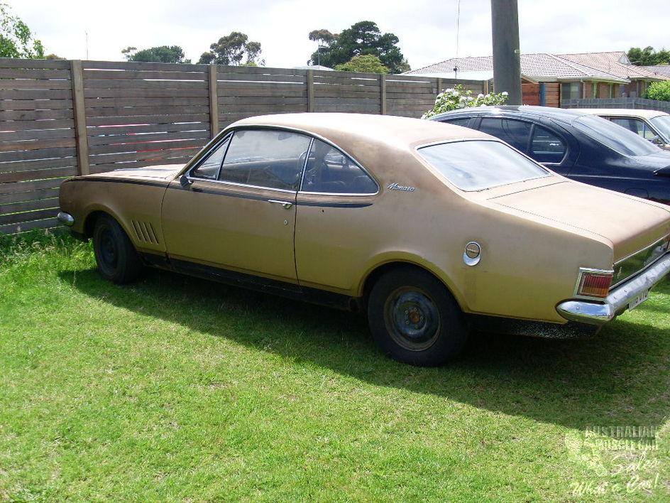 HG Holden in Cameo Gold Met — Monaro GTS Coupe