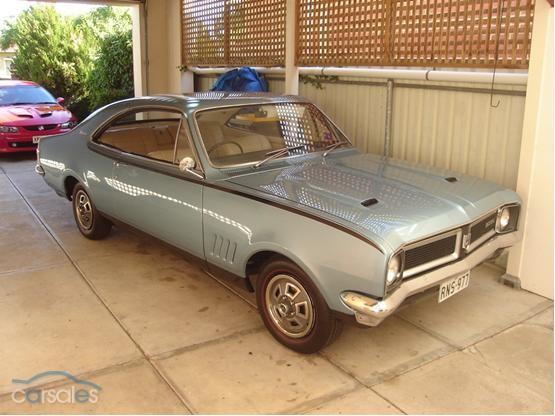 HG Holden in Electra Blue Met — Monaro GTS Coupe