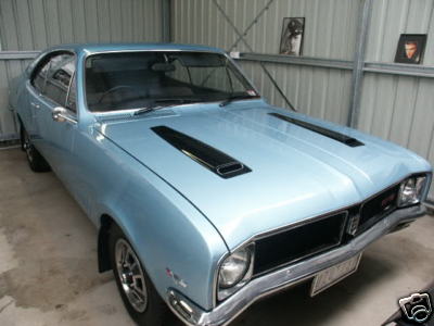 HG Holden in Electra Blue Met — Monaro GTS Coupe