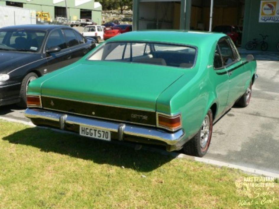 HG Holden in Lakeside Green Met — Monaro GTS Coupe