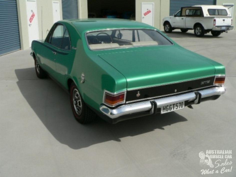 HG Holden in Lakeside Green Met — Monaro GTS Coupe