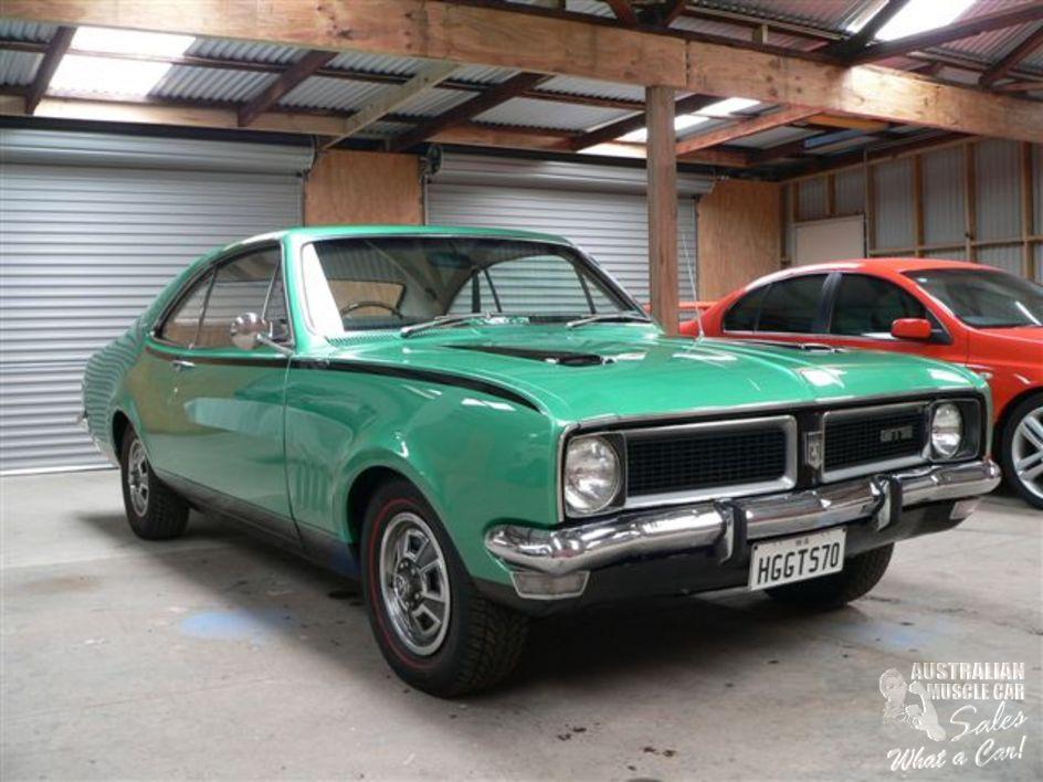 HG Holden in Lakeside Green Met — Monaro GTS Coupe
