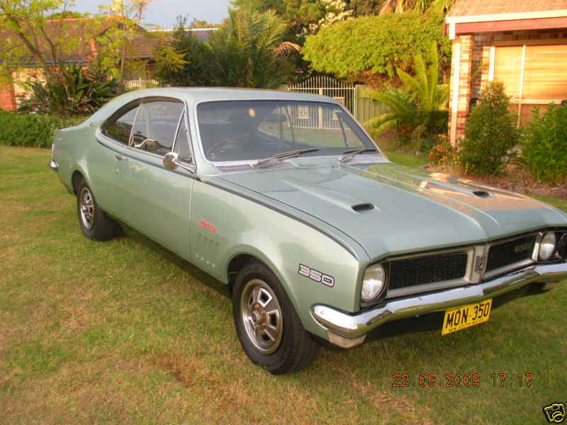 HG Holden in Silver Mist Met — Monaro GTS Coupe 350