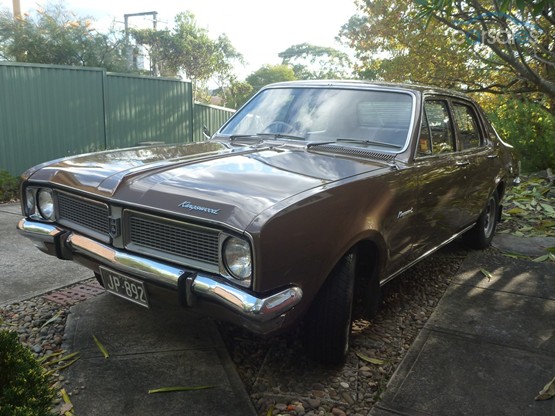 HG Holden in Cinnamon Brown — Kingswood Sedan
