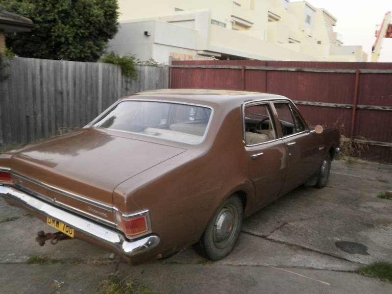 HG Holden in Cinnamon Brown — Kingswood Sedan