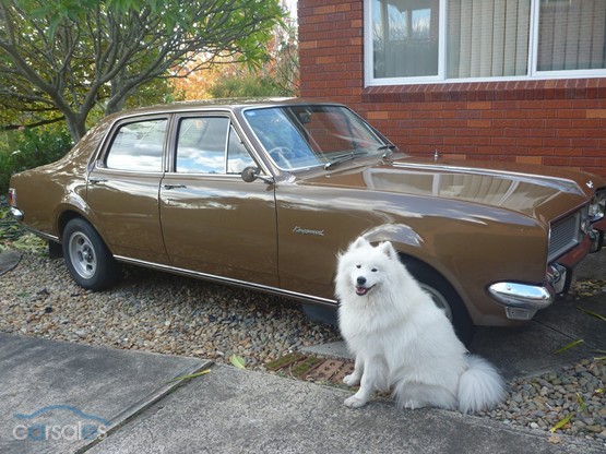 HG Holden in Cinnamon Brown — Kingswood Sedan
