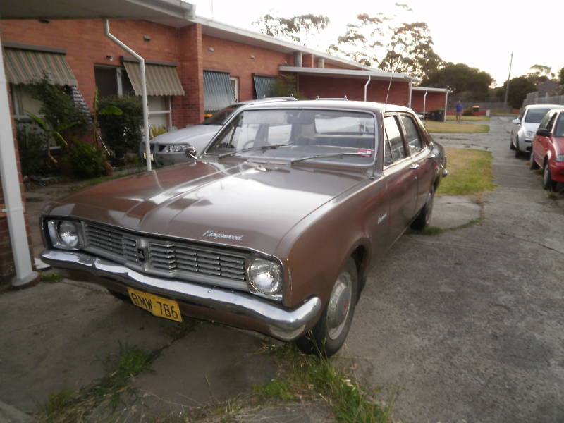 HG Holden in Cinnamon Brown — Kingswood Sedan