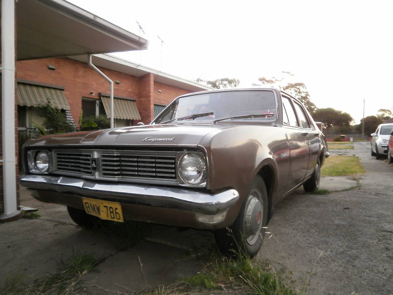 HG Holden in Cinnamon Brown — Kingswood Sedan