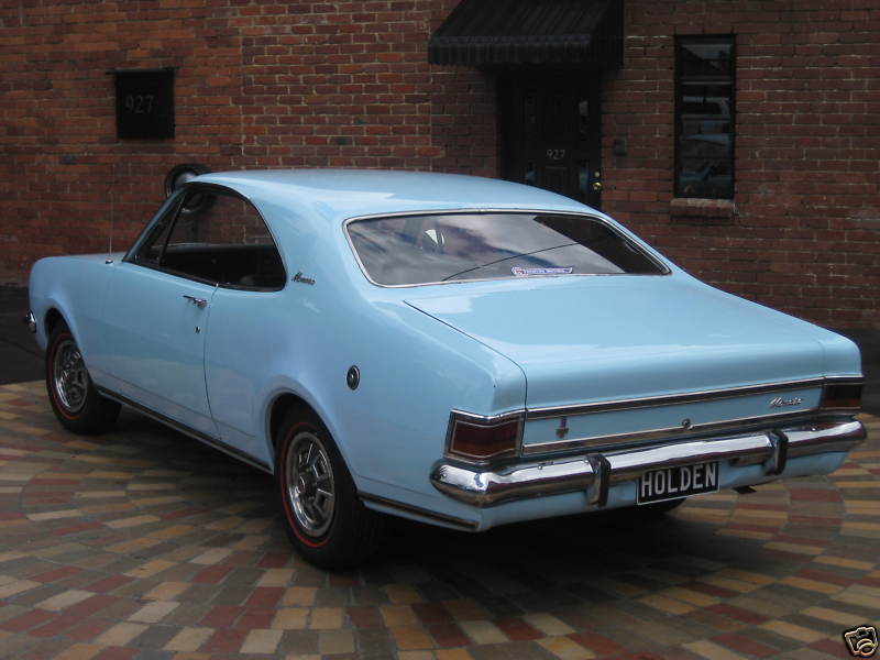 HG Holden in Marina Blue — Monaro Coupe