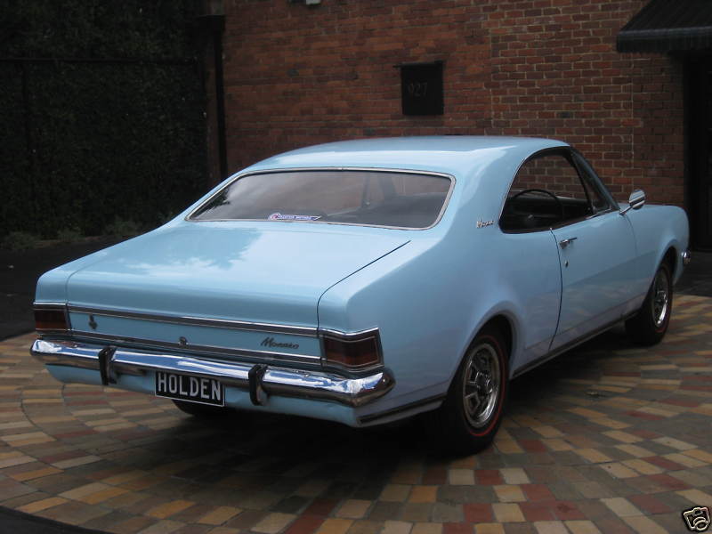 HG Holden in Marina Blue — Monaro Coupe