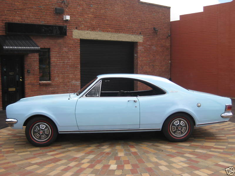HG Holden in Marina Blue — Monaro Coupe