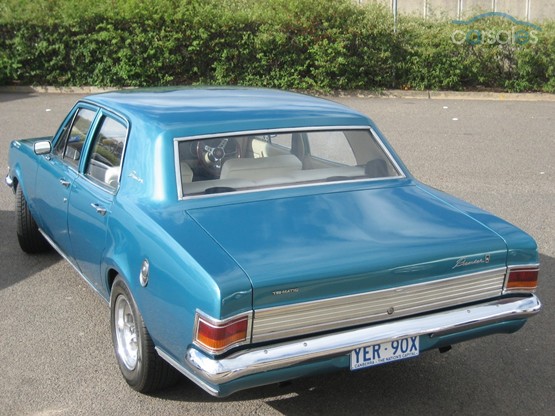 HG Holden in Mediterranean Blue Met — Premier Sedan