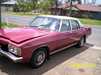 HJ Holden in Cortez Red Met — Statesman Caprice Sedan