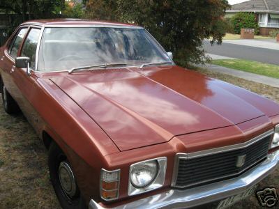 HJ Holden in Persian Sand Met — Kingswood Sedan