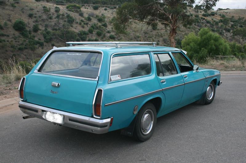 HJ Holden in Aquarius — Kingswood Station Wagon