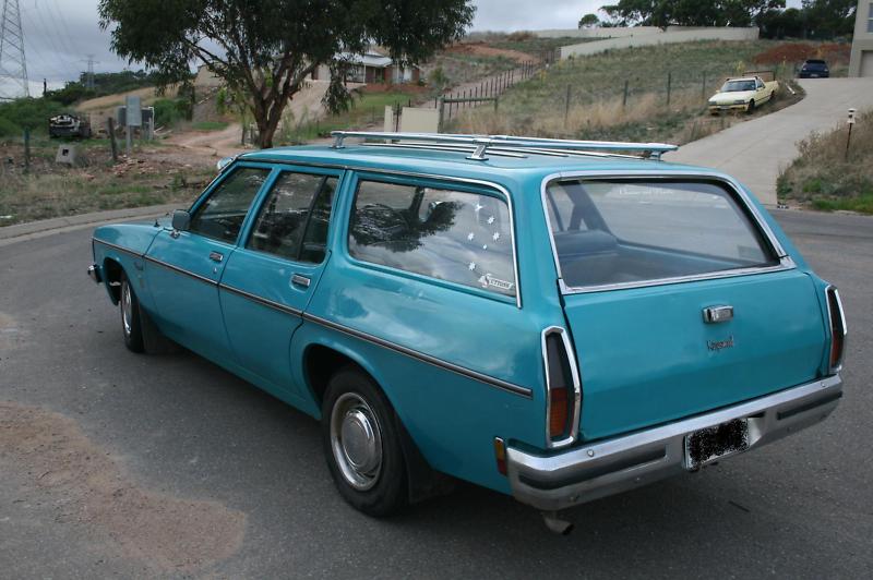 HJ Holden in Aquarius — Kingswood Station Wagon