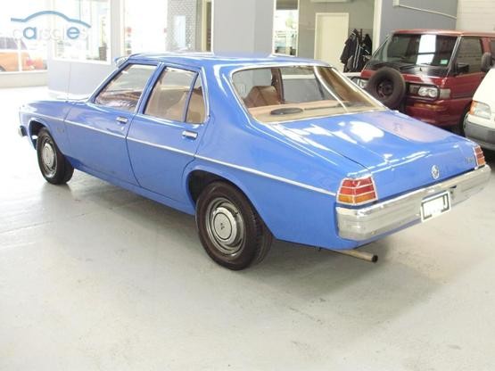 HJ Holden in Casino Blue — Kingswood Sedan