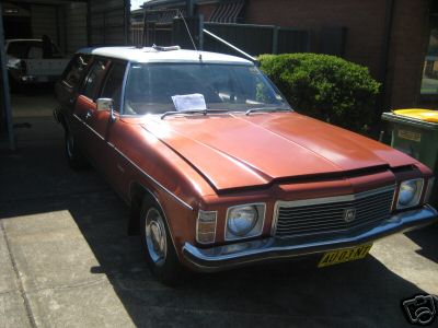 HJ Holden in Persian Sand Met — Kingswood Station Wagon