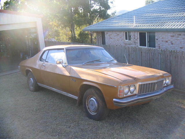 HJ Holden in Contessa Gold Met — Monaro LS Coupe