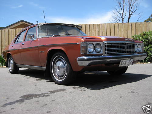 HJ Holden in Persian Gold Met — Premier Sedan