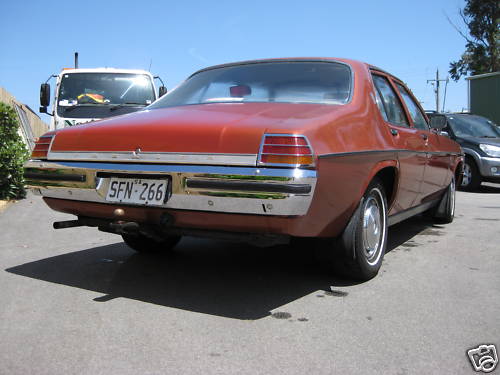 HJ Holden in Persian Gold Met — Premier Sedan