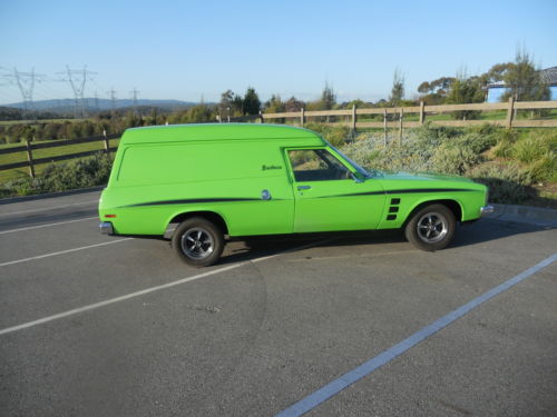 HJ Holden in Jamacia Lime — Sandman Panel Van