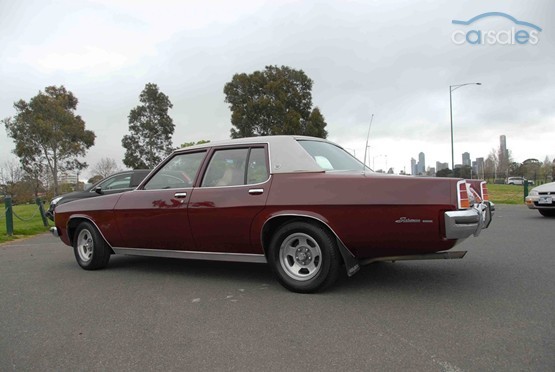 HJ Holden in Bordeaux Red Met — Statesman DeVille Sedan