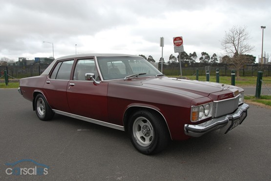 HJ Holden in Bordeaux Red Met — Statesman DeVille Sedan