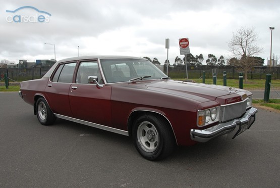 HJ Holden in Bordeaux Red Met — Statesman DeVille Sedan