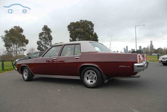 HJ Holden in Bordeaux Red Met — Statesman DeVille Sedan