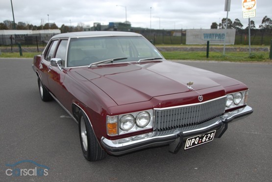 HJ Holden in Bordeaux Red Met — Statesman DeVille Sedan