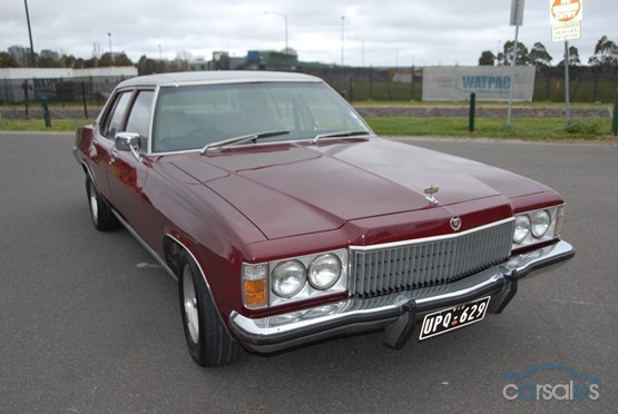 HJ Holden in Bordeaux Red Met — Statesman DeVille Sedan