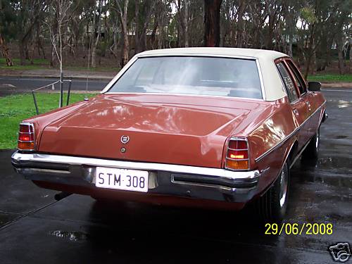 HJ Holden in Persian Sand Met — Statesman DeVille Sedan