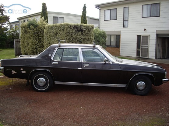 HJ Holden in Sepia Met — Statesman DeVille Sedan