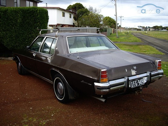 HJ Holden in Sepia Met — Statesman DeVille Sedan