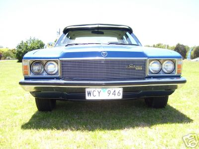 HJ Holden in Deauville Blue Met — Statesman DeVille Sedan