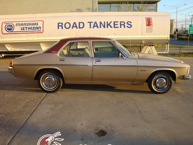 HJ Holden in Persian Sand Met over Antelope Met — Kingswood Vacationer Sedan