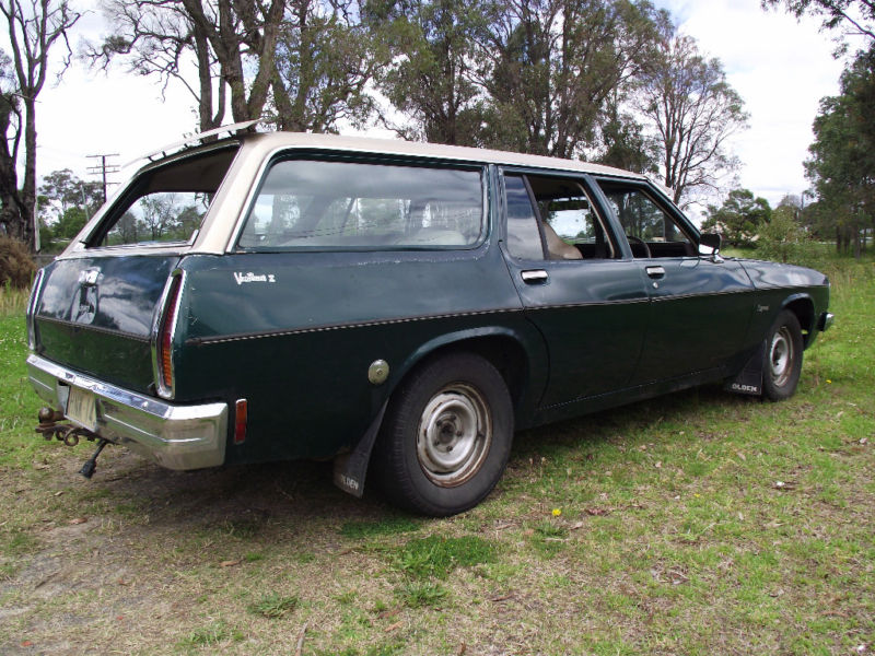 HJ Holden in Antelope Met over Jade Green Met — Kingswood Vacationer Station Wagon