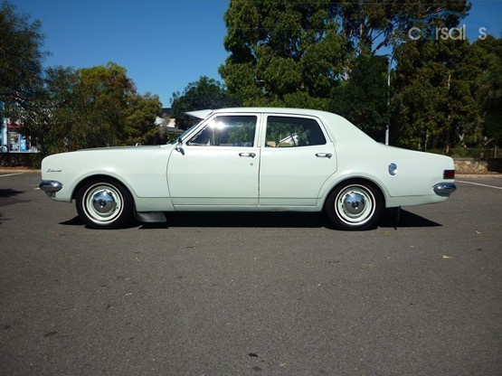 HK Holden in Ashwood Grey (PMG) — Belmont Sedan