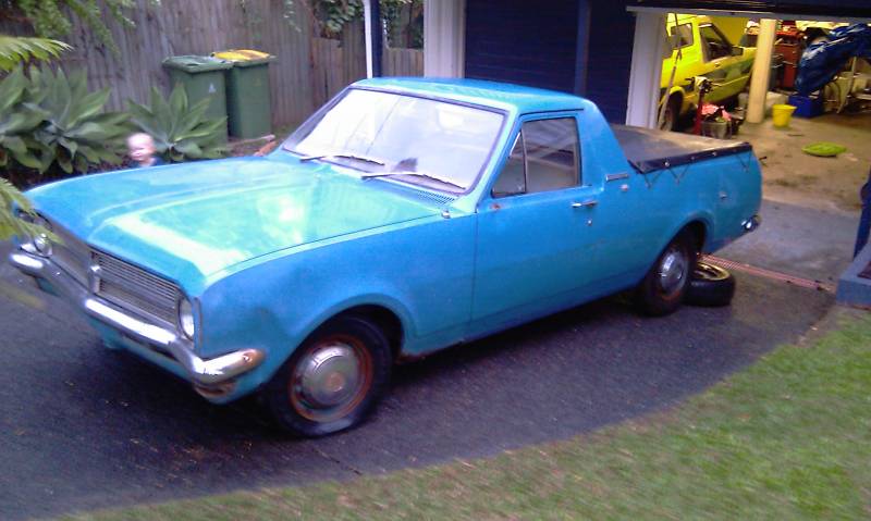 HK Holden in Mako Blue — Belmont Coupe-Utlity