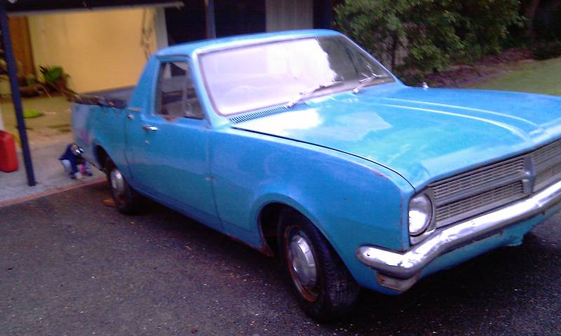 HK Holden in Mako Blue — Belmont Coupe-Utlity