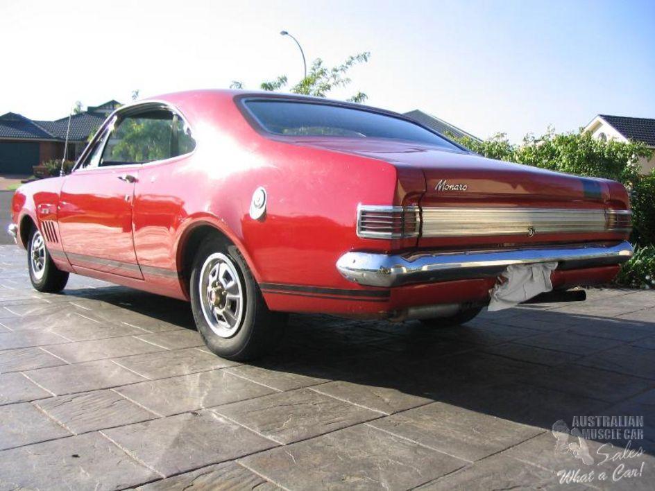HK Holden in Picardy Red — Monaro GTS Coupe