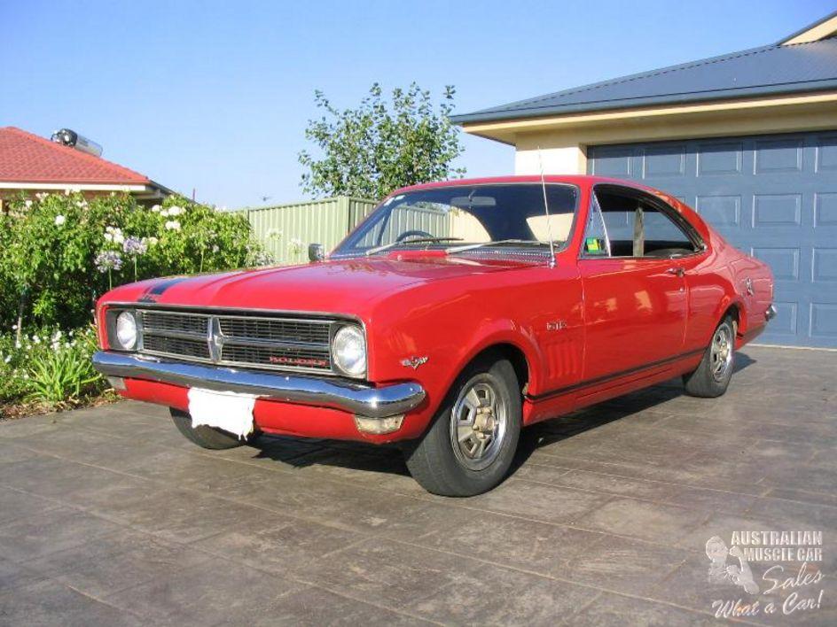 HK Holden in Picardy Red — Monaro GTS Coupe