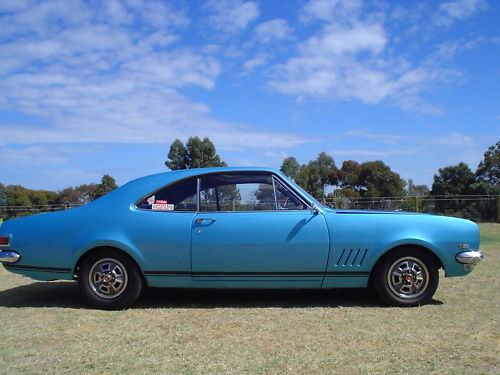 HK Holden in Bright Blue Met — Monaro GTS Coupe