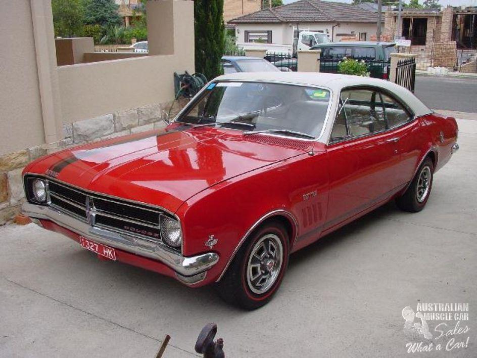 HK Holden in Picardy Red — Monaro GTS Coupe