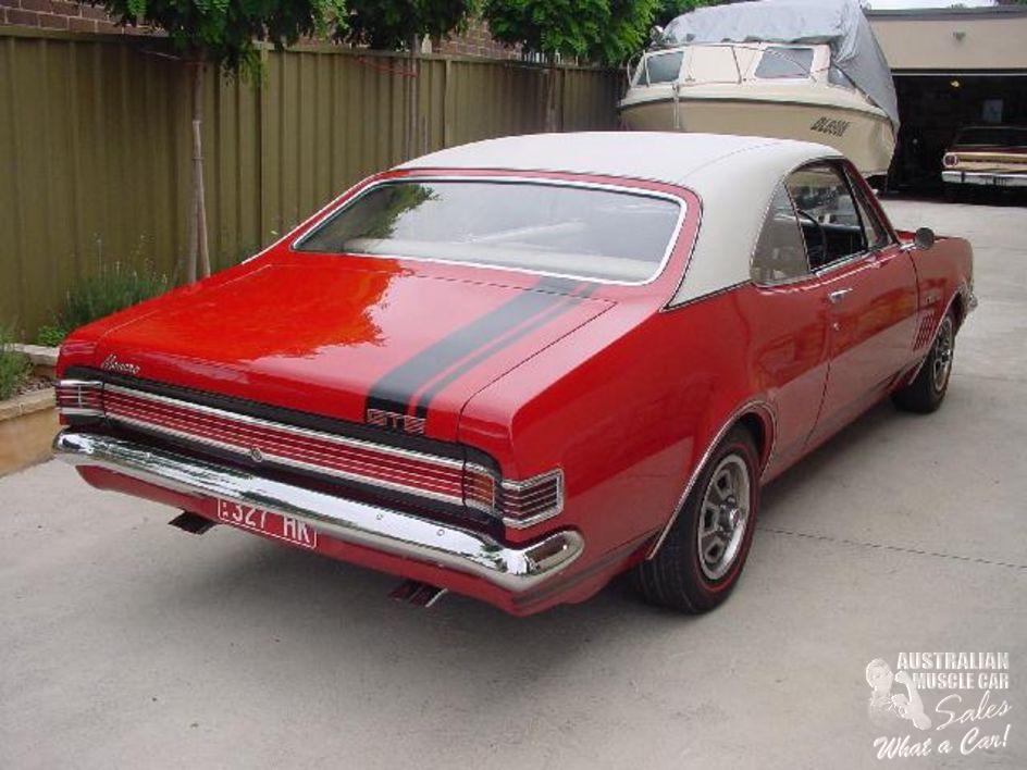HK Holden in Picardy Red — Monaro GTS Coupe