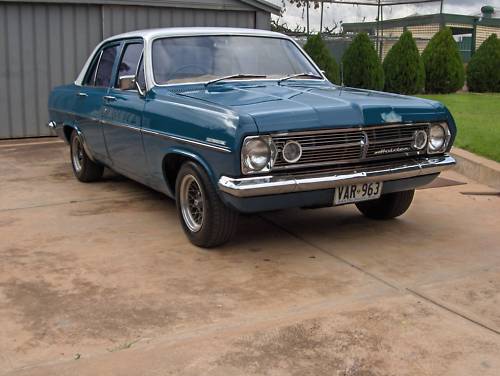 HR Holden in Lurline Blue — Special Sedan