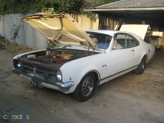 HK Holden in Ermine White — Monaro GTS Coupe